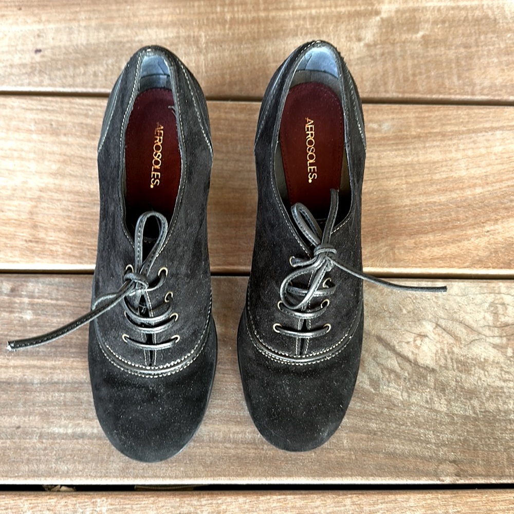 Aerosols black suede Roller Skate